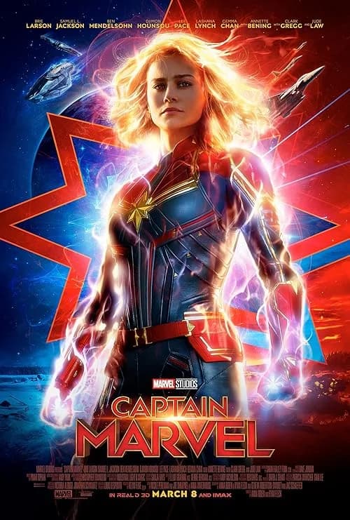 Captain Marvel film posteri