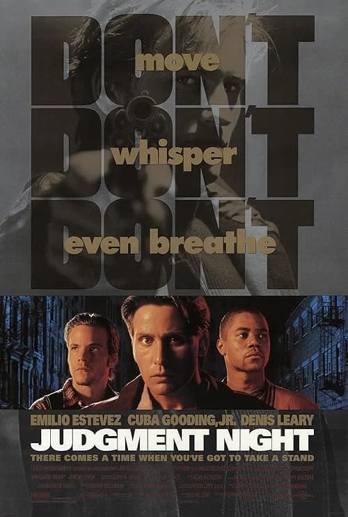 Judgment Night film posteri