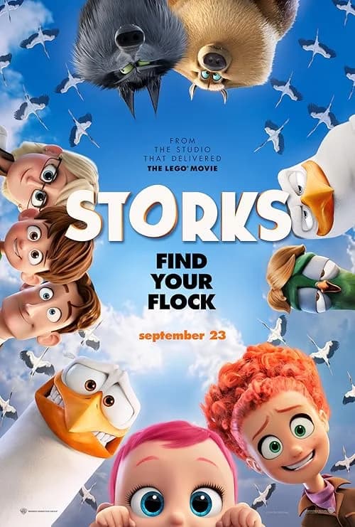 Storks film posteri