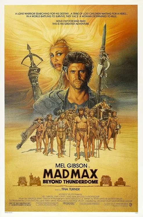 Mad Max Beyond Thunderdome film posteri